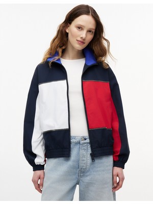 Tommy Hilfiger Tjw Flag Hıgh Neck Jacket