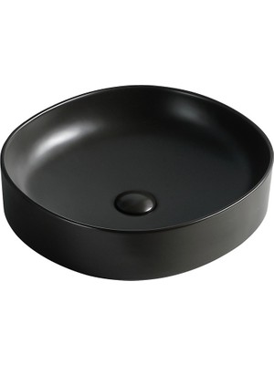 EY-4711MS Tezgah Üstü Lavabo Mat Siyah