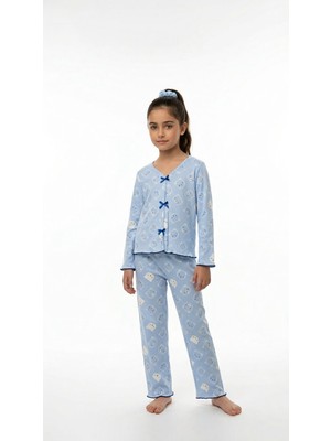Divinus Panda Kız Çocuk Pijama Takımı
