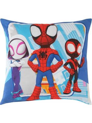 Palmira Demir Lisanslı Dh Spidey And Friends Kırlent Çok Renkli Çocuk