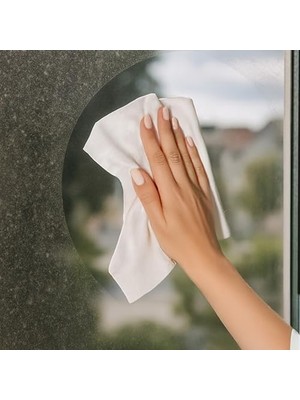 Palmira Demir Yüzey Temizlik Havlusu 100 Yaprak, Iz Bırakmayan Lotus Kokulu Yüzey Temizlik Mendili 100'LÜ, Beyaz Sirke & Karbonat Içeren Islak Havlu & Mendil, Cam Ayna, Ev Ofis, Araba Araç Temizliği