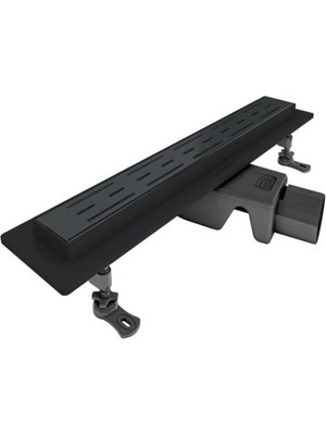 Valtemo Starline Base 40 cm Duş Kanalı (Siyah)