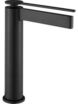 Fontana FJ-6025 Mat Siyah Yüksek Lavabo Bataryası