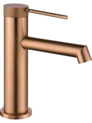 FJ-1013F Fırçalanmış Rose Lavabo Bataryası