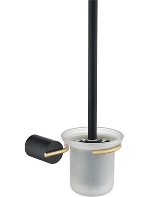 Fontana FN-70204 Altın & Siyah Tuvalet Fırçası