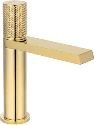 FK-9112 Parlak Altın Lavabo Bataryası