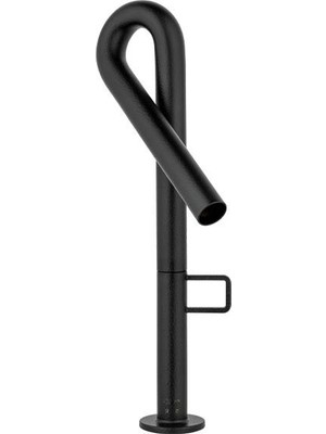 Fontana FK-6125 Mat Siyah Yüksek Lavabo Bataryası