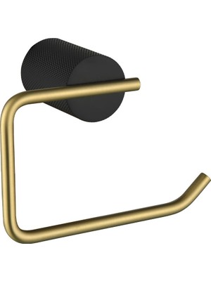 Fontana FN-70203 Altın & Siyah Tuvalet Kağıtlığı