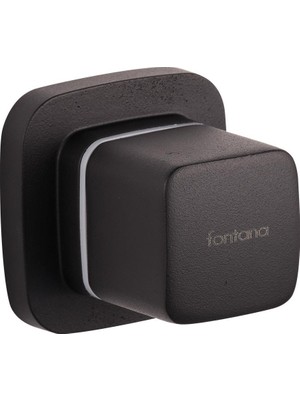 Fontana FSV-205 Ankastre Stop Valf Siyah
