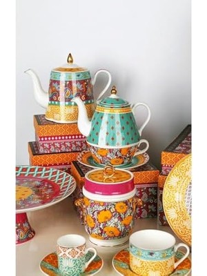 Palmira Demir Art Eliana Kulplu Kavanoz 16 cm