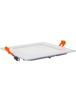 Maxled 6W 3000K Gün Işığı Beyaz Kasa Sıva Altı Kare LED Spot MX-1028
