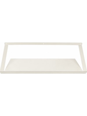 Alfafonet Ziglat 150 Serisi Endüstriyel Duvar Tipi Raf 700x200x150 mm Mat Beyaz 20 kg Taşıma Kapasiteli