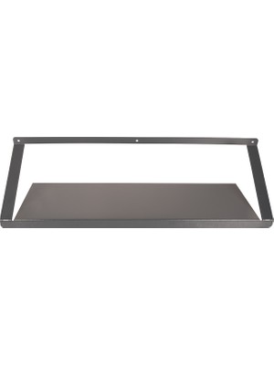 Alfafonet Ziglat 150 Serisi Endüstriyel Duvar Tipi Raf 700x200x150 mm Antrasit Gri | 20 kg Taşıma Kapasiteli |