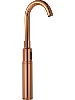 Fontana FS-9203 Fotoselli Yüksek Lavabo Bataryası Rose Gold