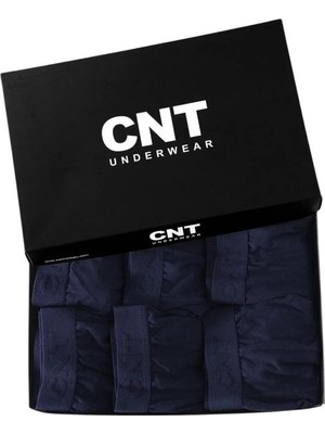 Cnt Erkek Boxer Likralı 6'lı Premium Paket