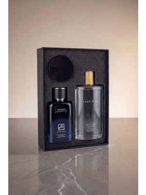 Sabri Özel Gentleman's Ritual Premium 3'lü Erkek Bakım Seti Aftershave & Parfüm