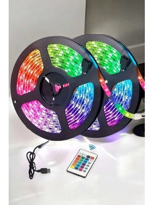 Semel LED Işık 5 Metre Şerit LED Rgb Işıklı