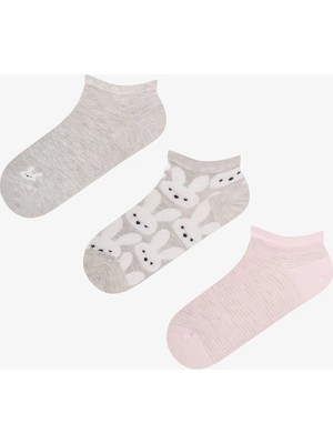 Penti Sweet Rabbit 3lü Patik Çorap