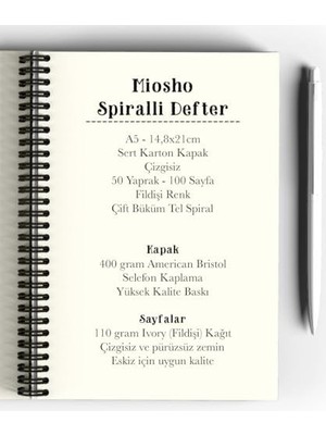 Palmira Demir Vincent Van Gogh/the Starry NIGHT,1889 | Spiralli Defter 02 | A5 | Çizgisiz | 100 Sayfa | Sanat