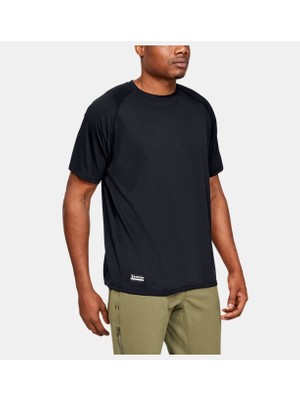 Under Armour Erkek UA Tactical Tech™ Kısa Kollu T-shirt Siyah-001 Bol Kesim Nefes Alabilir Kumaş