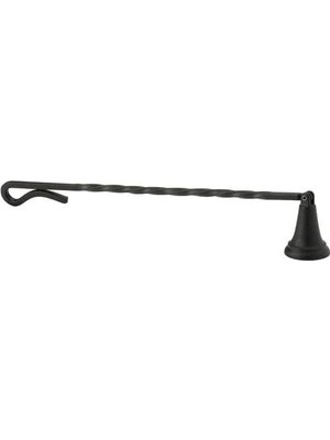 Palmira Demir Mum Söndürme Aleti 33 cm Meridyendukkan Metal Mum Söndürücü Siyah Renk