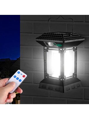 Palmira Demir Solar Enerjili Hareket Sensörlü ve Uzaktan Kumandalı Işıldak Dış Mekan Işık Uygun Güneş Enerjili Aydınlatma Pinik Kamp Tatil Için Bahçe, Veranda, Havuz Kenarı Aydınlatması (CL-T60)