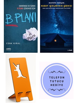 Ceres Yayınları B Planı: Hayatında ve Işinde A Planı Çökenler Için - Cenk Kıral + Kuzey Işıklarının Şarkısı + Telefon Tutucu