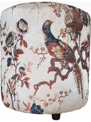 Elanora Home Premium Goblen Desenli Dekoratif Puf