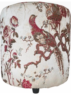 Elanora Home Premium Goblen Desenli Dekoratif Puf