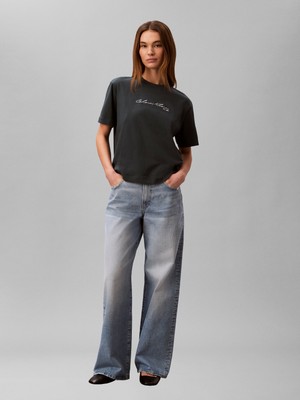 Calvin Klein Ss Graphıc Boxy Tee