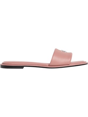 Calvin Klein Round Flat Sndl Lth