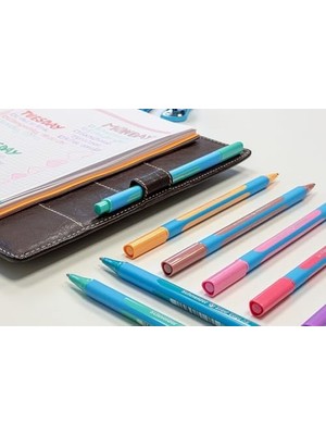 Ahl Shop Slıder Edge Metal Tüp 10'lu Set Pastel Renkler