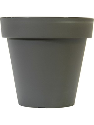 Dekorsende Plastik Saksı Antrasit 36 cm