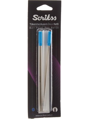 Ahl Shop 711 Slim Tükenmez Refil Mavi