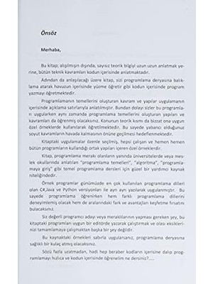 Ahl Shop C# Java ve Python ile Programlamaya Dalış: Uygula-Öğren-Geliştir