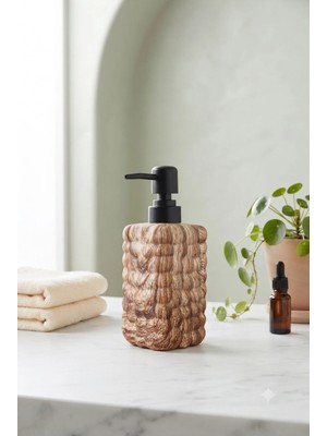 Dekoratif Seramik Bubble Sabunluk -400ML- 17X7X7 cm
