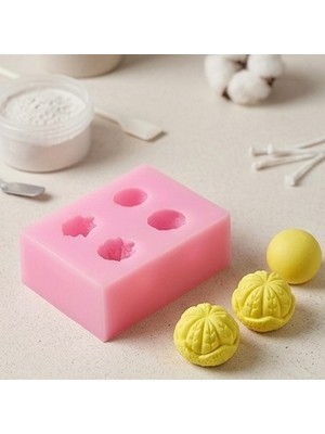Karakız Mini Portakal Silikon Kalıp 1x1x1 Cm