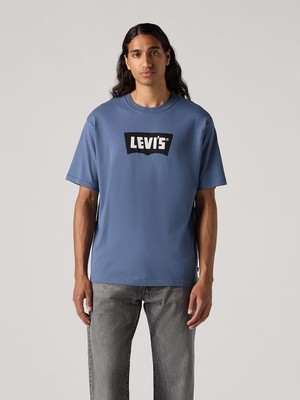 Levi's Vintage Bw Erkek Mavi Bisiklet Yaka T-Shirt 000RY-0007