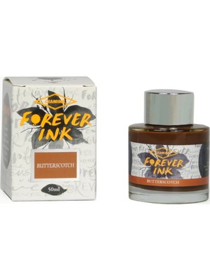 Diamine Forever Permanent & Waterproof Pigment Şişe Mürekkep 50ML Butterscotch