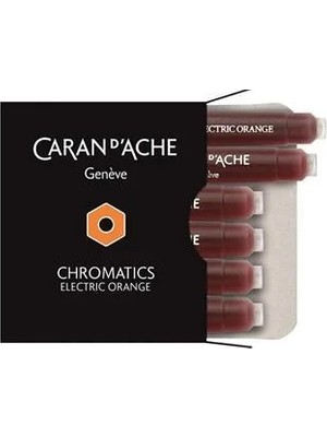 Caran D'Ache Caran Dache Dolma Kalem Kartuşu Cosmic Turuncu 8021-052