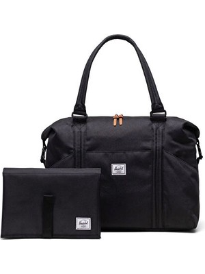 Herschel Strand Duffle Diaper Bag Spor Çantası-Yükseklik: 36 Cm, Genişlik: 43 Cm, Derinlik: 14 cm 11411-00001 Siyah