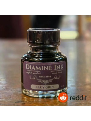 Diamine  Reddit Special 2025 Şişe Mürekkep 30 ml Lady Grey