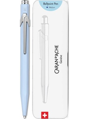 Caran D'ache 849 Special Pastel Collection Tükenmez Kalem Pastel Blue 849.371
