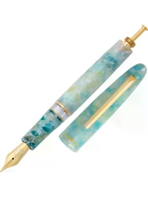Esterbrook Estie Sea Glass Gold Pistonlu Dolma Kalem M Uç