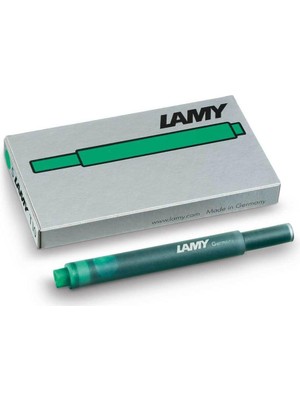 Lamy T10 Dolma Kalem Kartuşu 5'li Yeşil