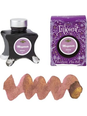 Diamine Inkvent Purple Collection Şişe Mürekkep 50 ml Masquerade