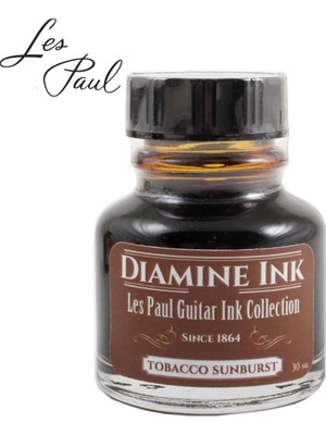 Diamine Les Paul Collection Şişe Mürekkep 30ML Tobacco Sunburst