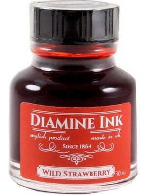 Diamine Dolma Kalem Mürekkebi Wild Strawberry 30 ml