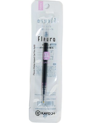 Kayou+ Kayou Plus Fleuro Water-Based Gel Pen Refill 0,4mm Purple