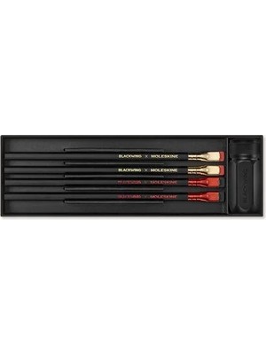 Blackwing x Moleskine Limited Edition Kalem ve Kalemtraş Seti